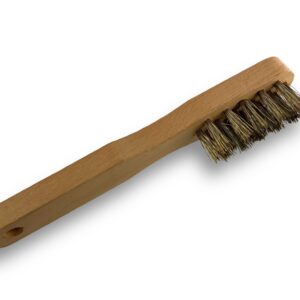 Alternative view of Brosse à bougie en acier souple avec manche en plastique
