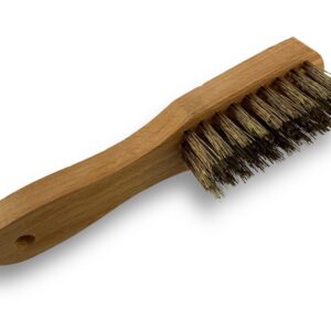 Alternative view of Brosse à limes en acier laitonné ondulé