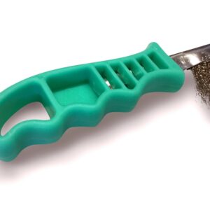 Alternative view of Brosse skrib convexe en inox