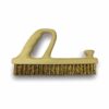 Brosse forme rabot en acier souple